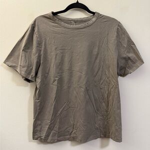 NWT SKIMS Women’s Stretchy T-Shirt in‎ Browny Green - 4X